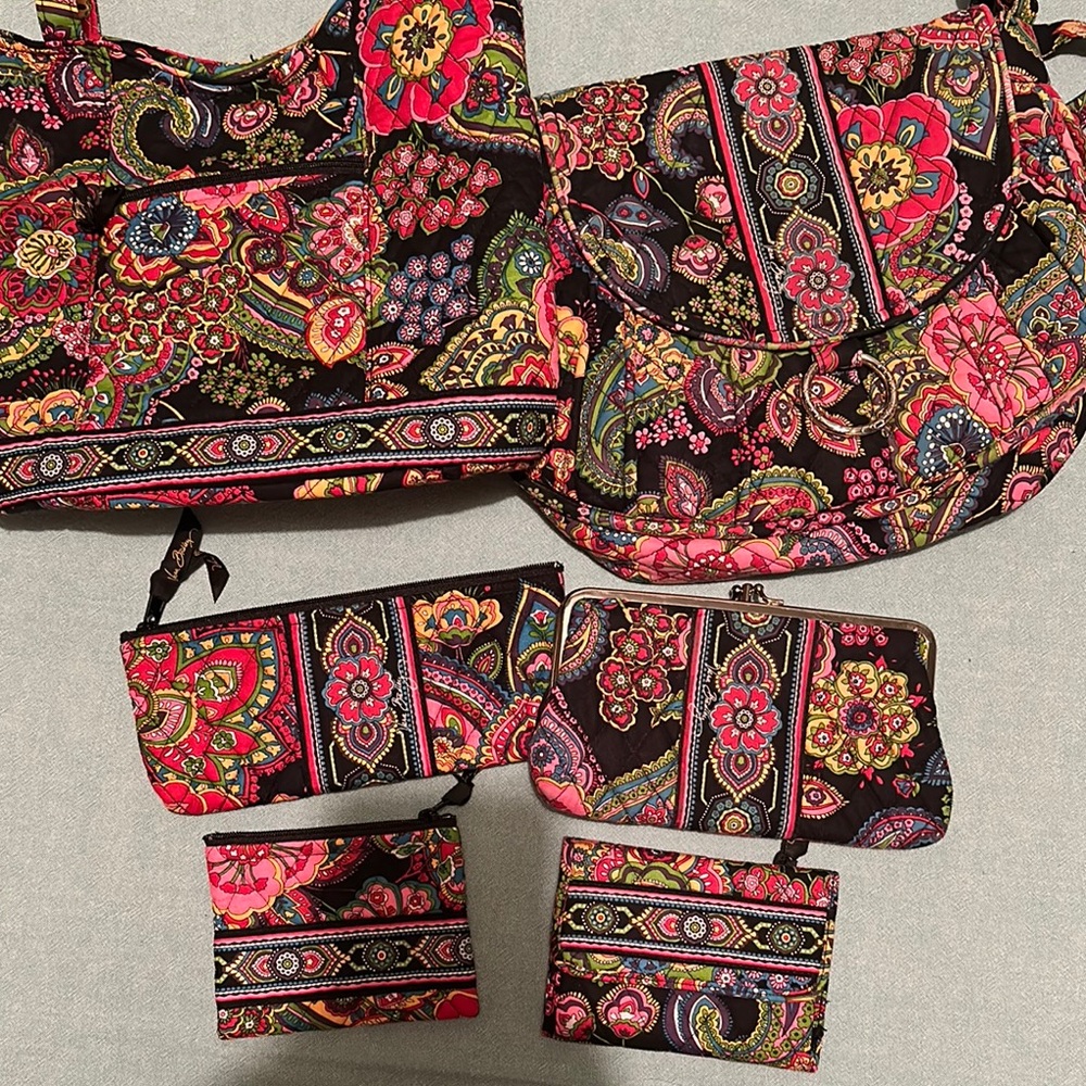 Vera Bradley 2009 Symphony in Hue 6 Piece Collection